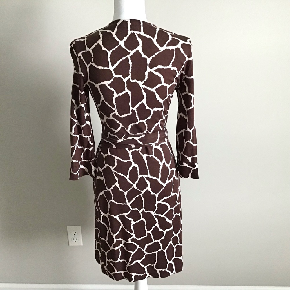 RARE Early 2000s Vintage Silk Wrap Dress ASO Lorelai Gilmore in Gilmore Girls - Picture 6 of 14
